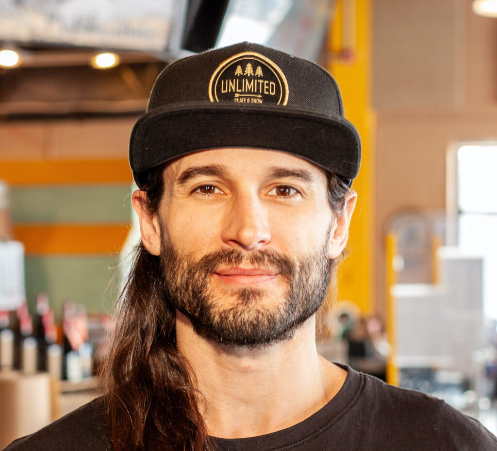 Prairie Dog Brewing wholesale beer salesperson Kyle Matlock.