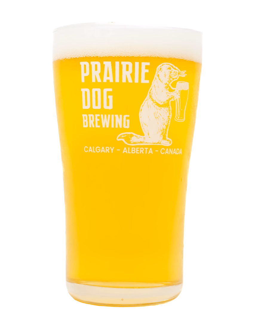 A 4-pack of Prairie Dog Brewing's Crispy Gurl Cold IPA in 473mL Cans