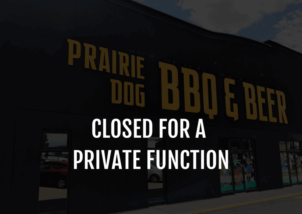 Closed for a Private Event