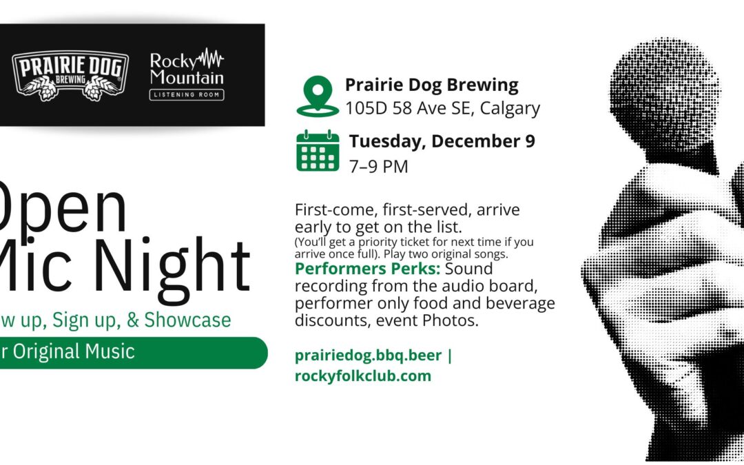 Open Mic Presented by Rocky Mountain Listening Room