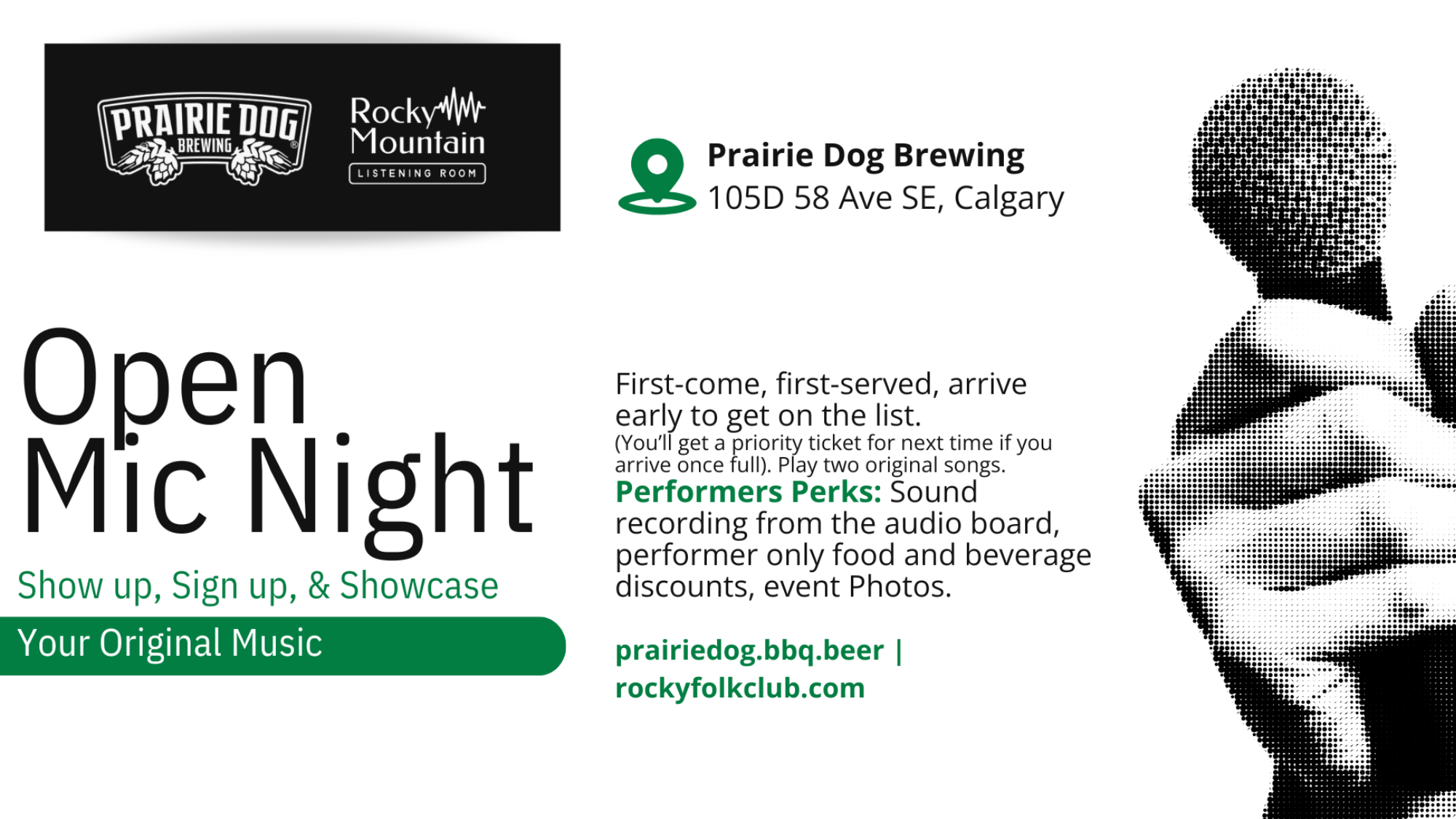 RMLR - Open Mic Poster