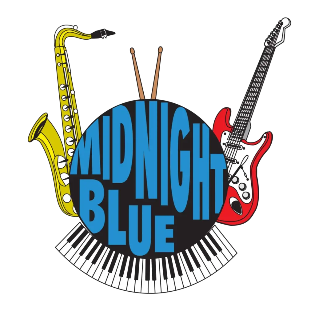 Midnight Blue Jazz Band Logo