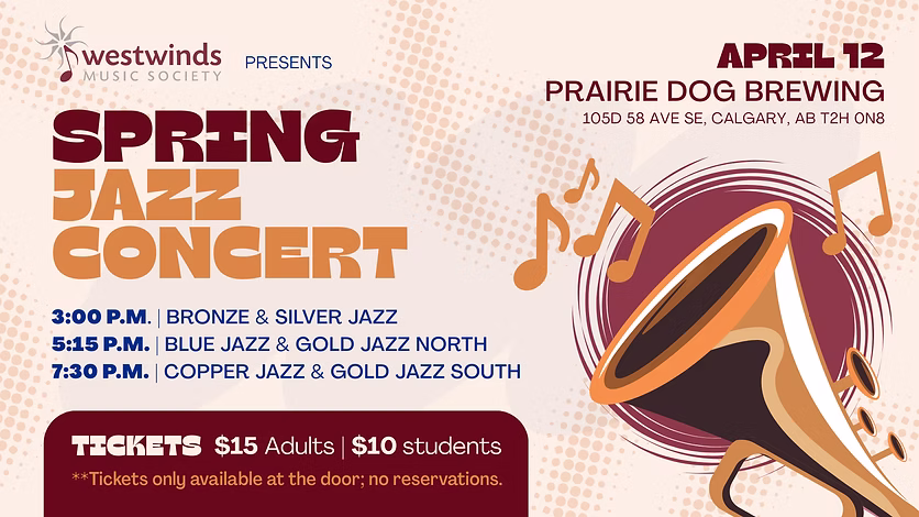 Westwinds Music April 12th