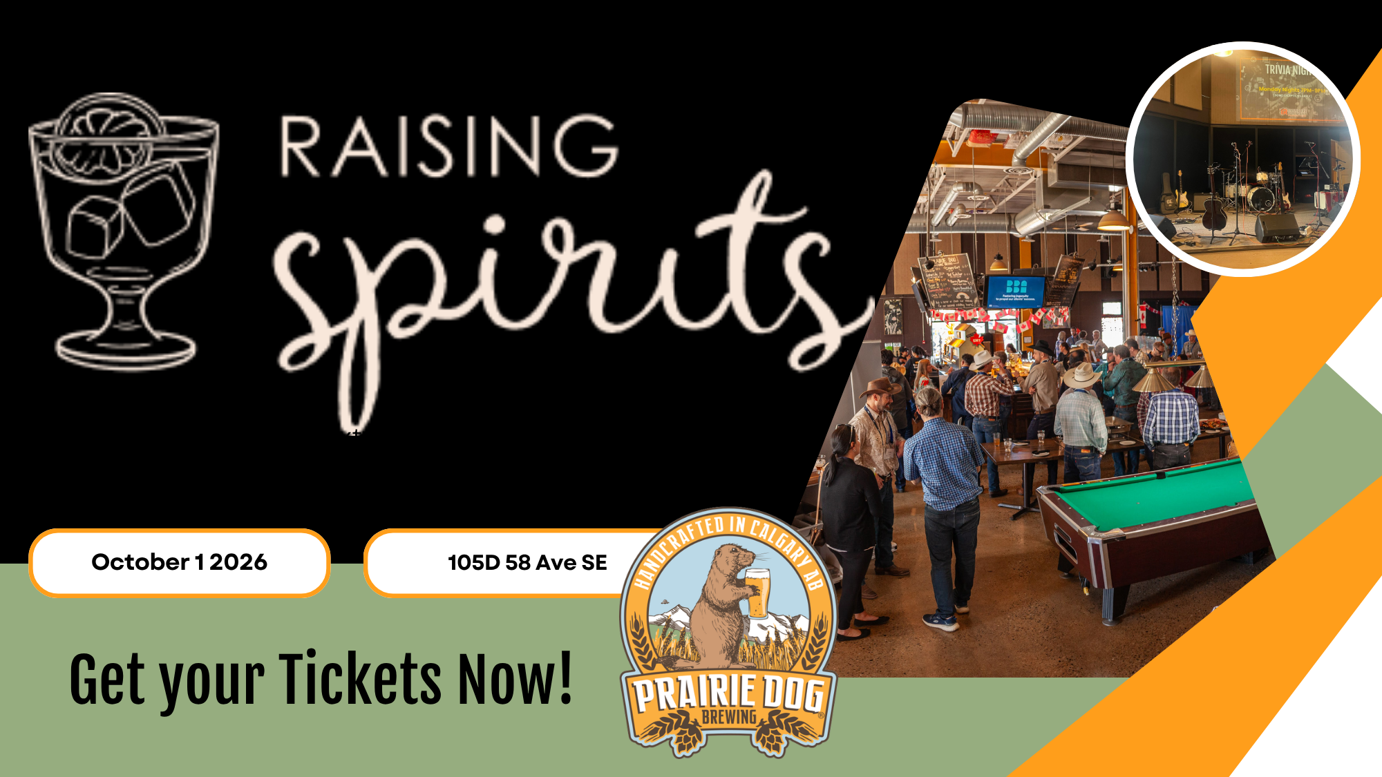 Raising Spirits Event Banner
